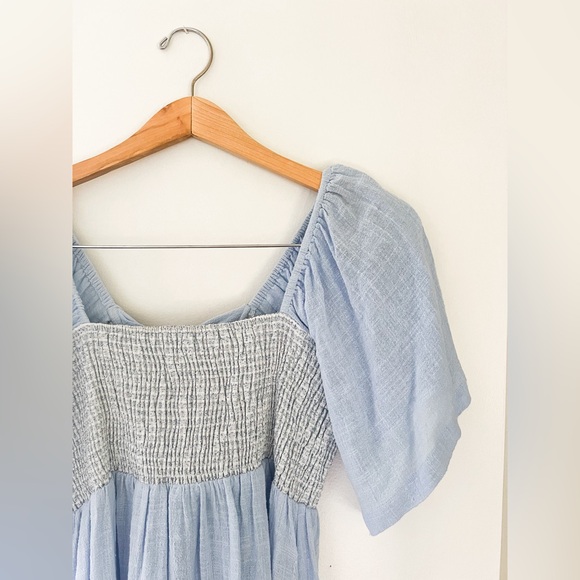 Light Blue Mini Dress - Picture 2 of 3